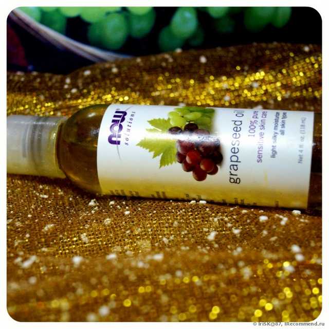 Масло  Now Foods Solutions, Grapeseed Oil масло виноградных косточек - фото
