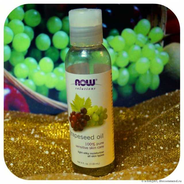 Масло  Now Foods Solutions, Grapeseed Oil масло виноградных косточек - фото