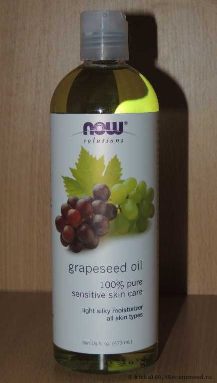 Масло  Now Foods Solutions, Grapeseed Oil масло виноградных косточек - фото