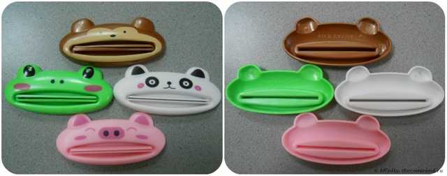 Пресс для тюбика зубной пасты Ebay Animal Cartoon Toothpaste Dispenser Tube Squeezer - фото