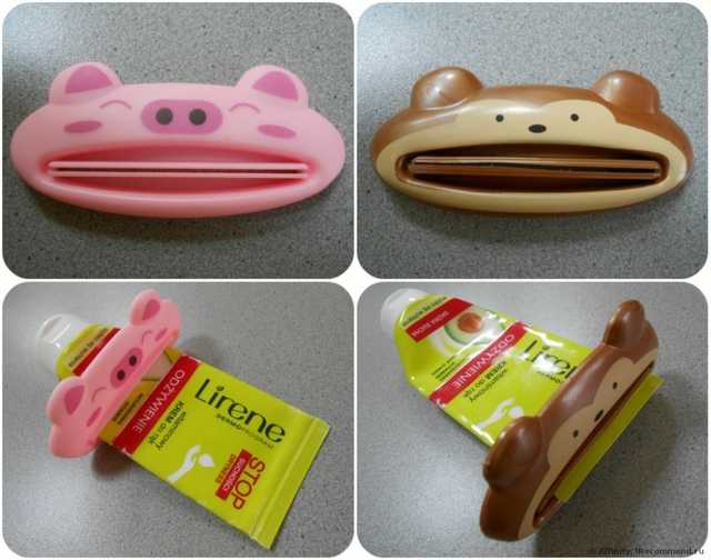 Пресс для тюбика зубной пасты Ebay Animal Cartoon Toothpaste Dispenser Tube Squeezer - фото