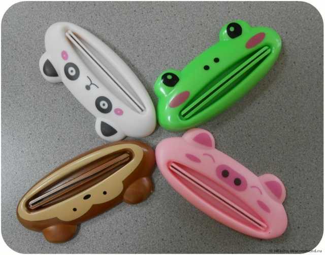 Пресс для тюбика зубной пасты Ebay Animal Cartoon Toothpaste Dispenser Tube Squeezer - фото