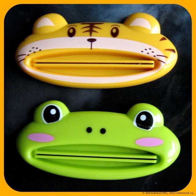 Пресс для тюбика зубной пасты Ebay Animal Cartoon Toothpaste Dispenser Tube Squeezer - фото
