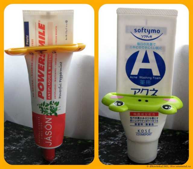 Пресс для тюбика зубной пасты Ebay Animal Cartoon Toothpaste Dispenser Tube Squeezer - фото