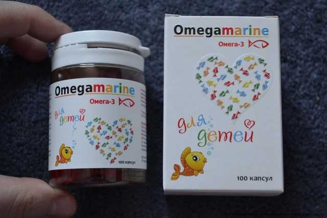  Детский рыбий жир фирмы "Omegamarine"