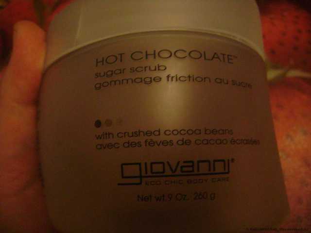 Скраб для тела Giovanni Hot Chocolate - фото