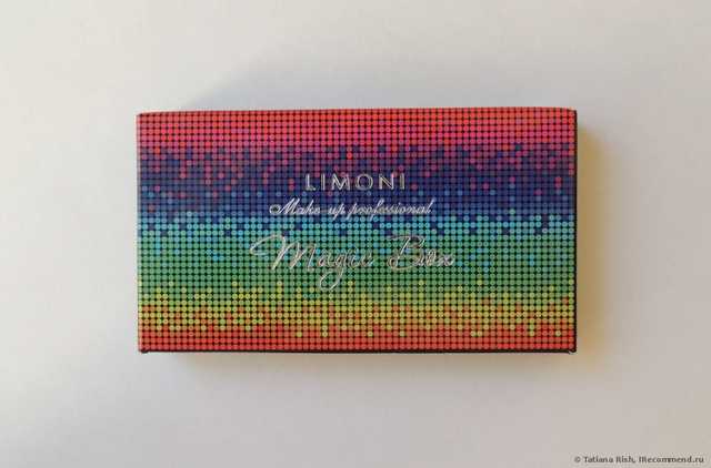 Тени для век Limoni Наборы «Eye-Shadow» c пеналом с магнитными ячейками - фото