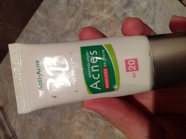 ВВ крем Mentholatum Medicated Anti-Acne BB Cream SPF20 - фото