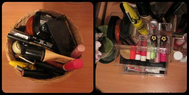 Органайзер Aliexpress Acrylic Cosmetic Organizer Drawer Makeup Case Storage Insert Holder Box - фото