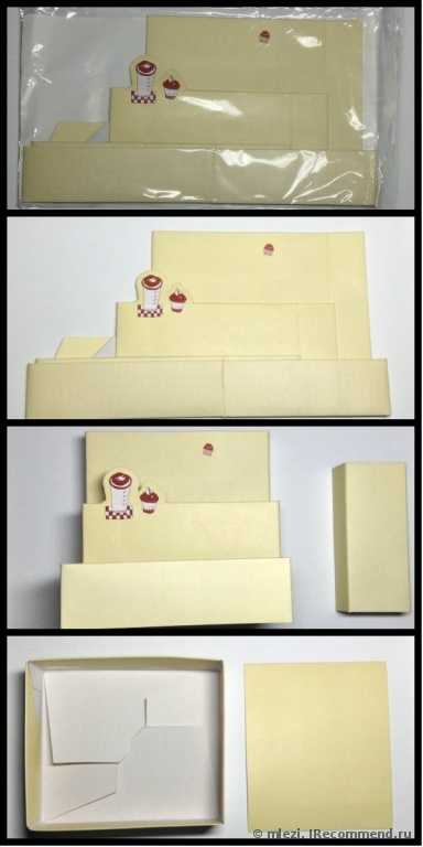 Органайзер Buyincoins DIY Paper Board Storage Box Desk Decor Organizer Stationery MakeUp Cosmetic 02 - фото