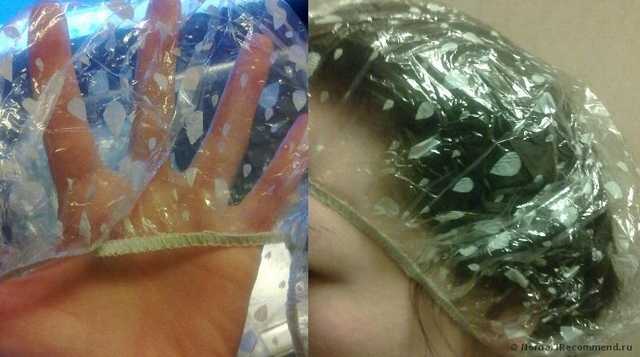 Шапочка для душа QVS полиэтиленовая «4 Shower Caps» - фото