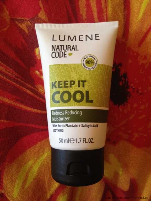Крем для лица Lumene Natural Code Keep It Cool Redness Reducing Moisturizer - фото
