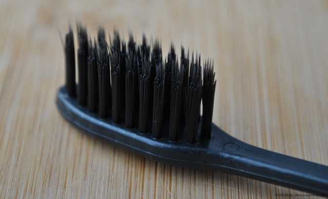 Зубная щетка Aliexpress Gingiva Care Soft Bristles Korea NANO Anion bamboo Charcoal toothbush dual adult toothbrush as Oral care product. - фото