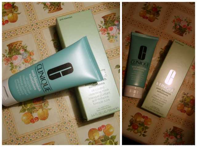 Маска для лица CLINIQUE  Anti-Blemish Solutions Oil-Control Cleansing Mask - фото