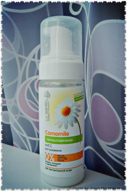 Мусс для умывания "Dr.Sante" (НПО "Эльфа") "Camomile allergy STOP!" - фото