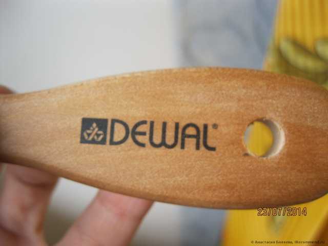 Расческа Dewal Professional деревянная 7 рядов - фото