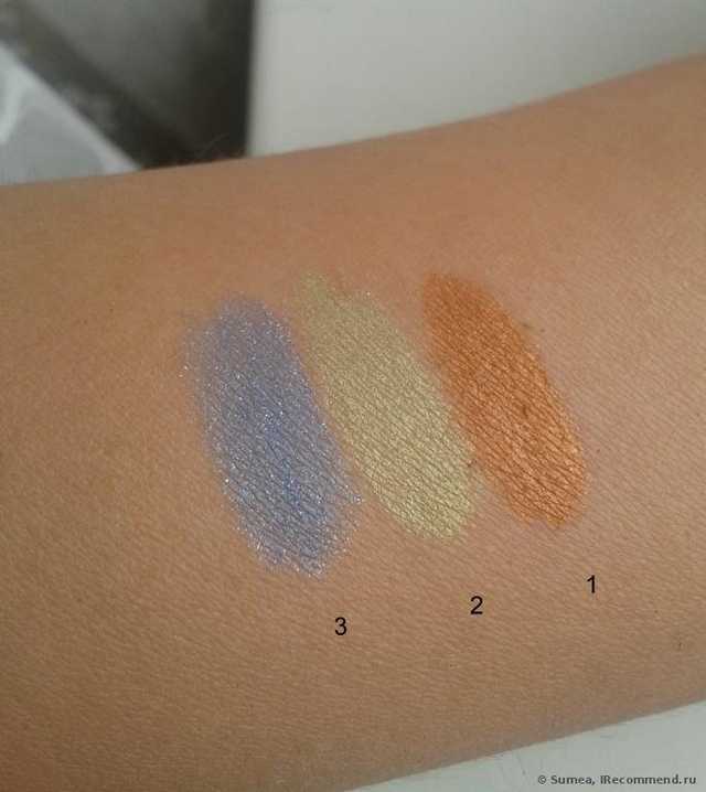 Тени для век Avon Блестящие рассыпчатые с точным аппликатором - фото