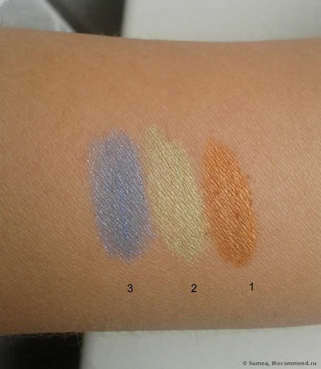Тени для век Avon Блестящие рассыпчатые с точным аппликатором - фото