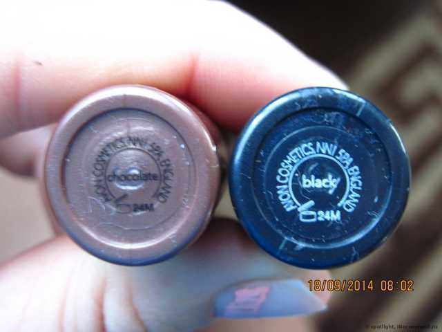 Тени для век Avon Блестящие рассыпчатые с точным аппликатором - фото