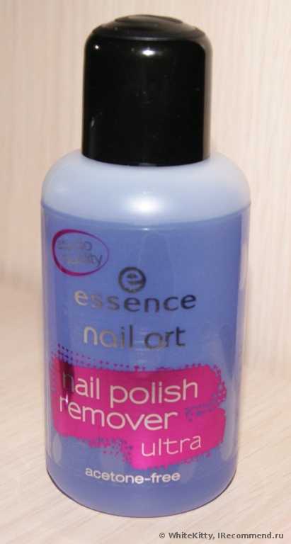 Жидкость для снятия лака Essence nail polish remover ultra - фото