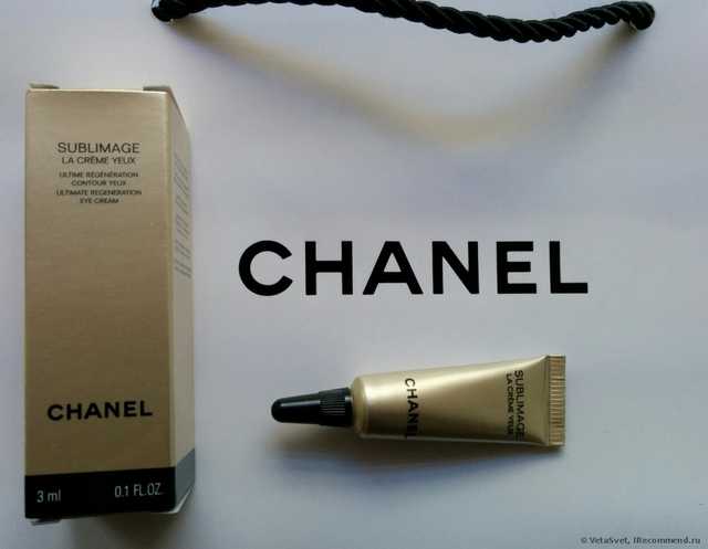 Крем для кожи вокруг глаз Chanel SUBLIMAGE LA CREME YEUX Ultimate regeneration (регенерирующий) - фото