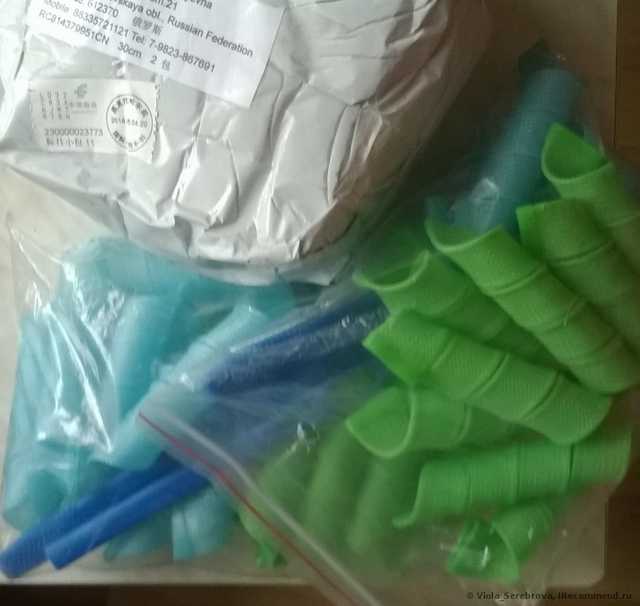 Бигуди Aliexpress   Hot 2014 New retail 18pcs(1pack) ! 30cm Hair Curler Hair Tools / Hair Rollers (Not to hurt the hair) - фото