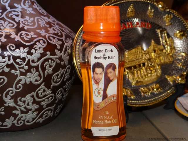 Масло для волос Synaa с хной / Henna hair oil - фото