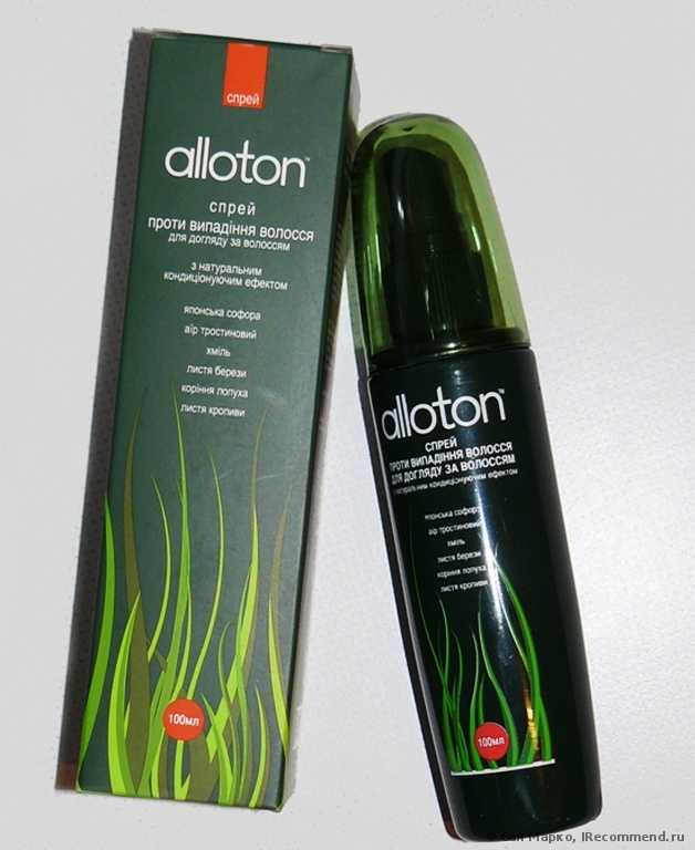Спрей для волос Alloton фито против выпадения - фото