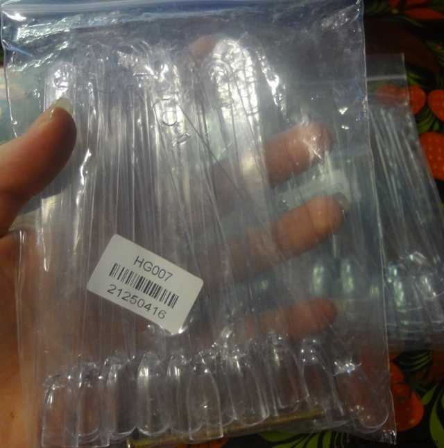 Дисплей для демонстрации лака для ногтей Ebay 50 PCS Clear False Nail Art Fan Board Tips Stick Polish Foldable Display - фото