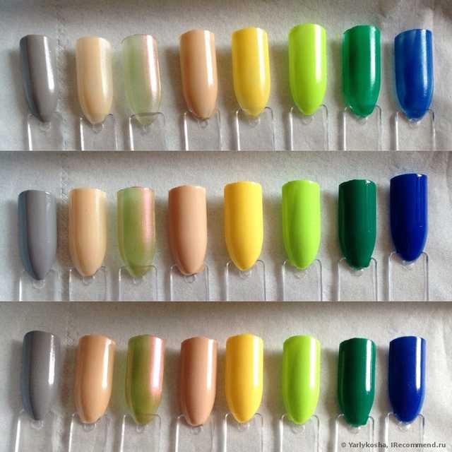 Дисплей для демонстрации лака для ногтей Ebay 50 PCS Clear False Nail Art Fan Board Tips Stick Polish Foldable Display - фото