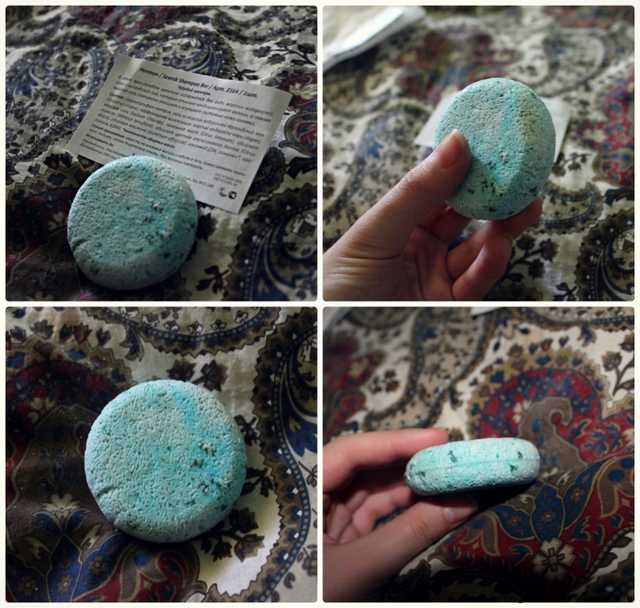 Твердый шампунь Lush Нептун - фото