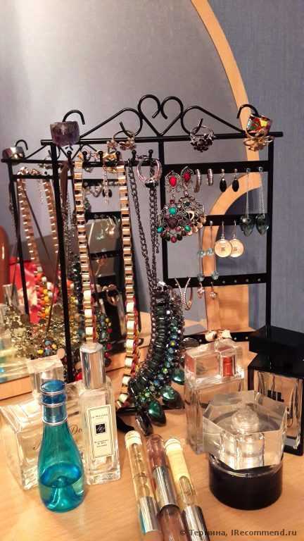 Подставка для бижутерии Buyincoins Earrings Necklaces 32-Hole Jewelry Display Holder Stand - фото