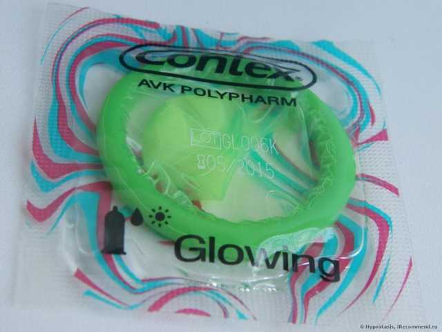 Светящиеся презервативы Contex Glowing фото