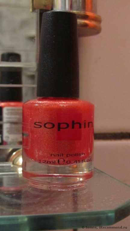 Лак для ногтей Sophin  nail polish - фото