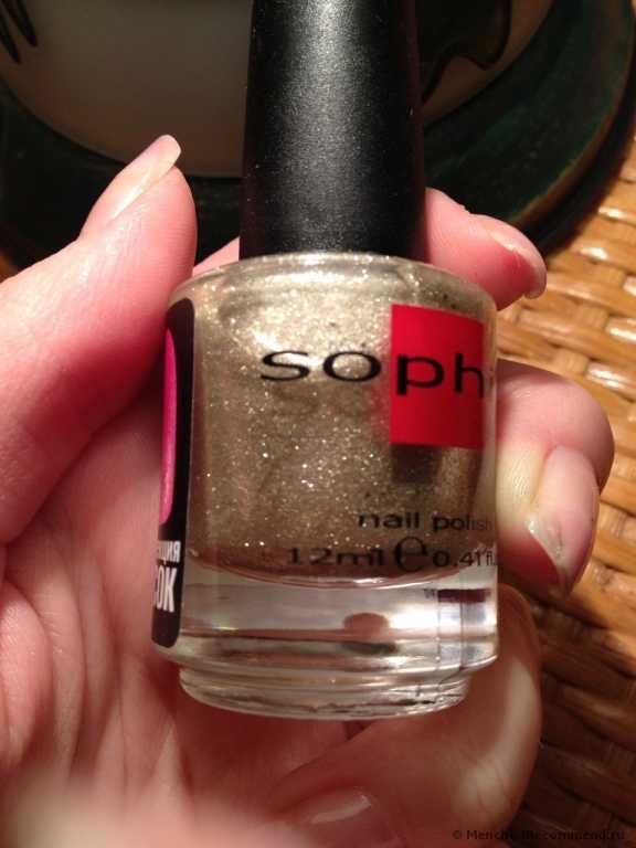 Лак для ногтей Sophin  nail polish - фото