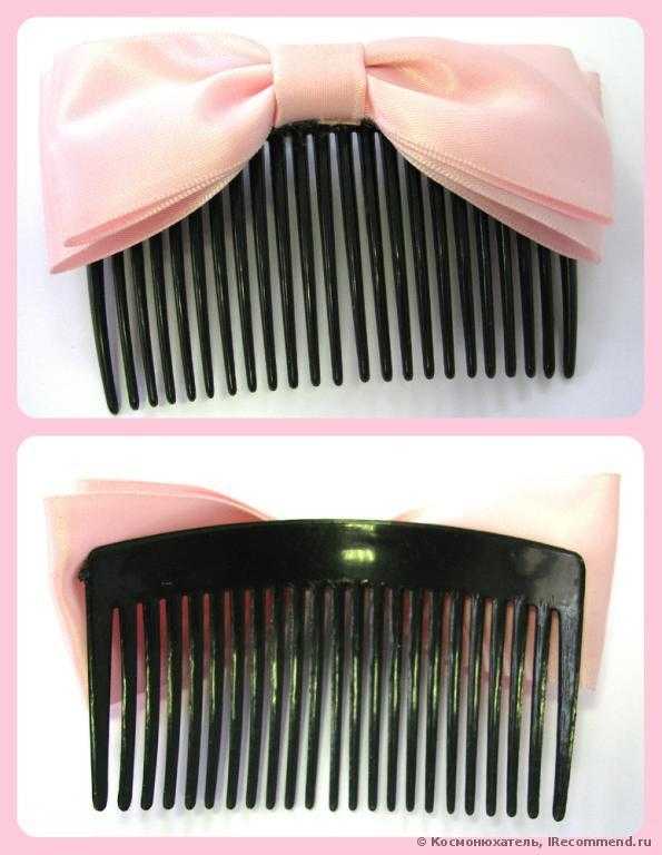 Гребень Tinydeal Esthetical & Elegant Bowknot Pattern Ornament Decoration Hair Comb for Women Ladies NAF-104015 - фото