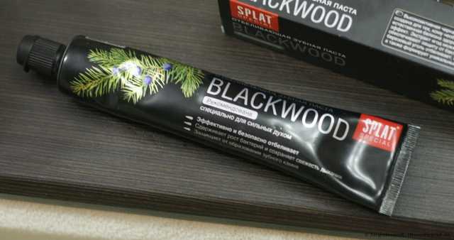 Зубная паста SPLAT BLACKWOOD - фото