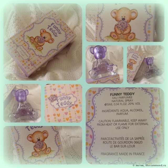 Душистая вода для детей Fix Price Funny Teddy - фото