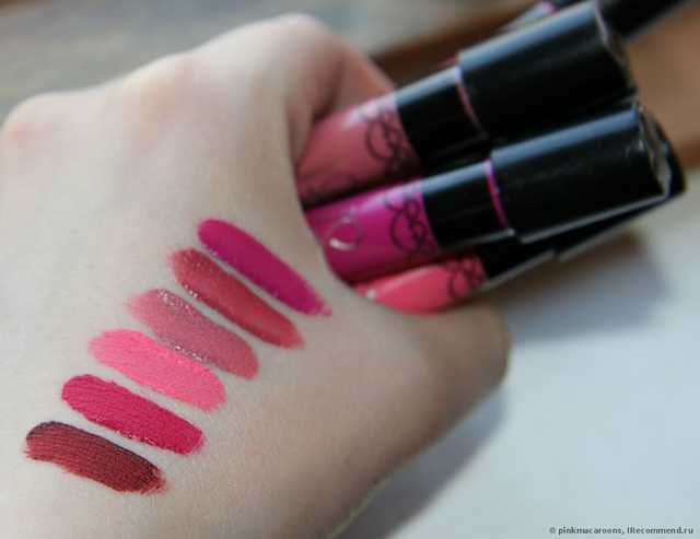 Губная помада Aliexpress Waterproof lipstick lip gloss 36 colors lipgloss velvet matte lipstick red color vitality cerise star - фото
