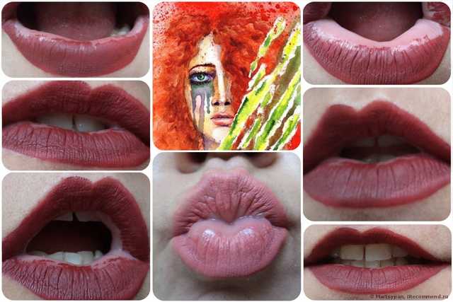 Губная помада Aliexpress Waterproof lipstick lip gloss 36 colors lipgloss velvet matte lipstick red color vitality cerise star - фото