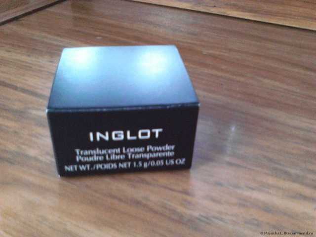 Пудра Inglot Loose Powder - фото