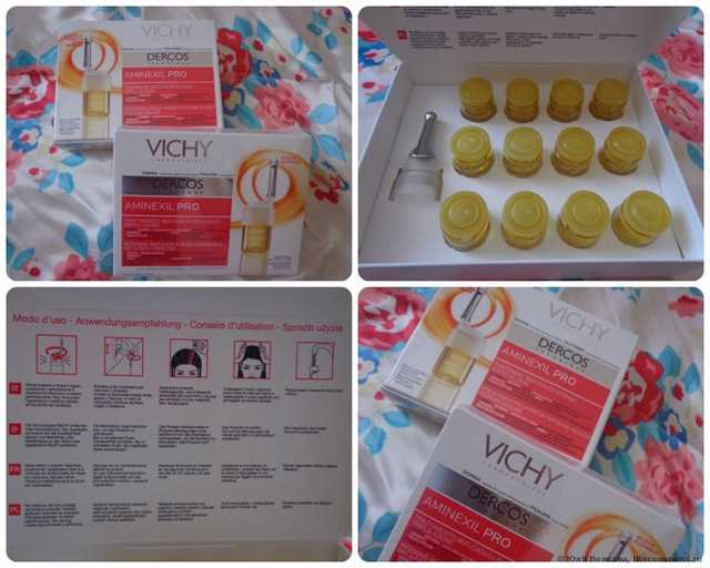 Ампулы для волос Vichy Aminexil pro - фото