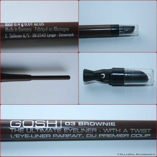 Карандаш-подводка для глаз Gosh The Ultimate Eyeliner - фото