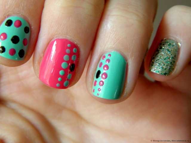 Дотс для дизайна ногтей  Aliexpress   Free Shipping Brand New 1pc 2 Way Dotting Marbleizing Pen Nail Art Dot Paint Manicure Tool Hot A1596 - фото