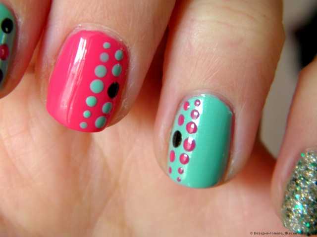 Дотс для дизайна ногтей  Aliexpress   Free Shipping Brand New 1pc 2 Way Dotting Marbleizing Pen Nail Art Dot Paint Manicure Tool Hot A1596 - фото