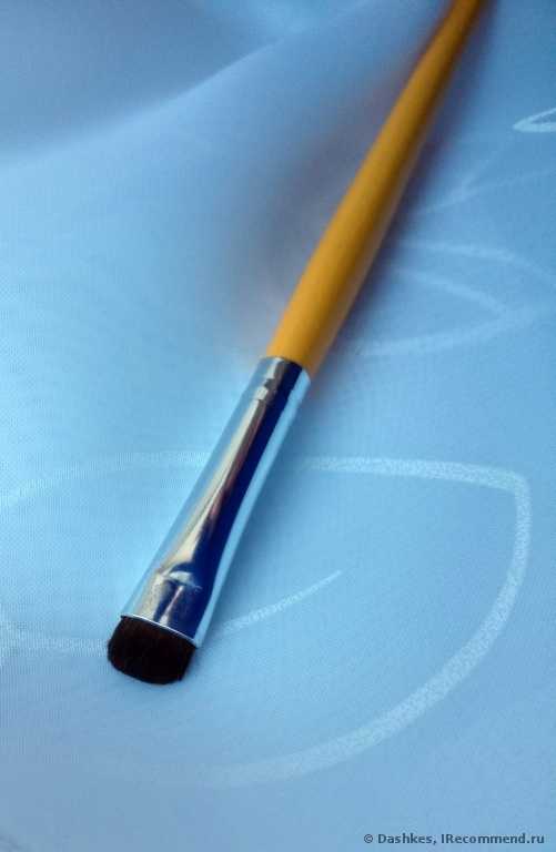 Кисть для макияжа Buyincoins New Hot Makeup Cosmetics Yellow Wood Handle Eyeshadow Eye Shading Brush - фото