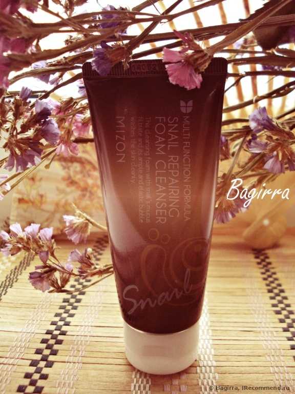 Пенка для умывания Mizon  Snail Repairing Foam Cleanser 60 мл. - фото
