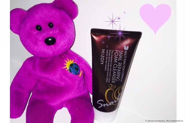 Пенка для умывания Mizon  Snail Repairing Foam Cleanser 60 мл. - фото