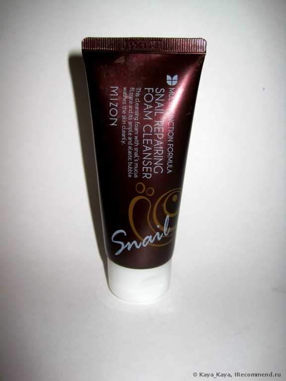Пенка для умывания Mizon  Snail Repairing Foam Cleanser 60 мл. - фото
