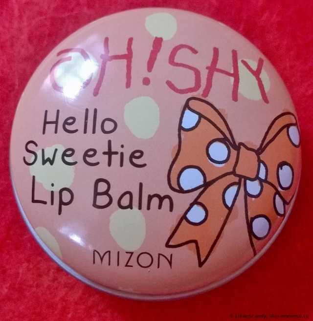 Бальзам-блеск для губ Mizon OH! SHY Sweetie lip balm - фото